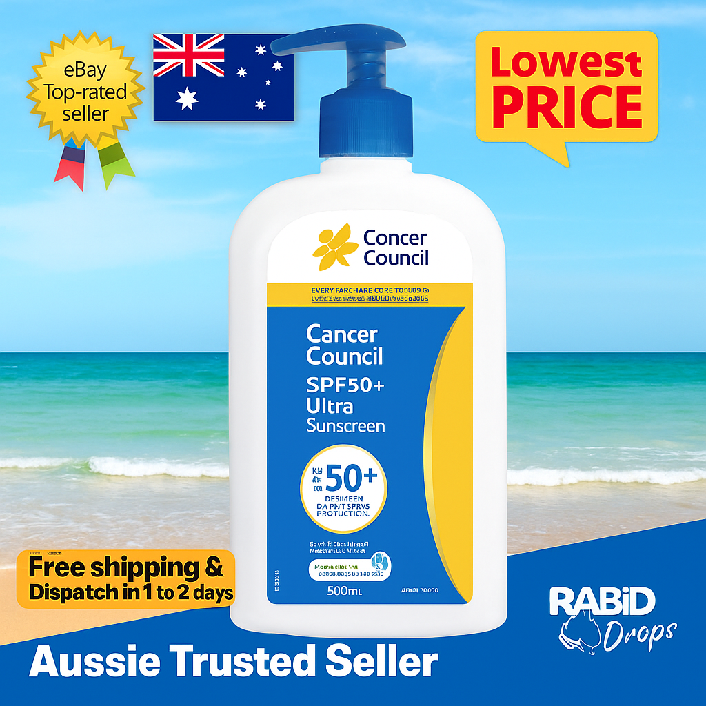 Cancer Council SPF50+ Ultra Sunscreen 500ml