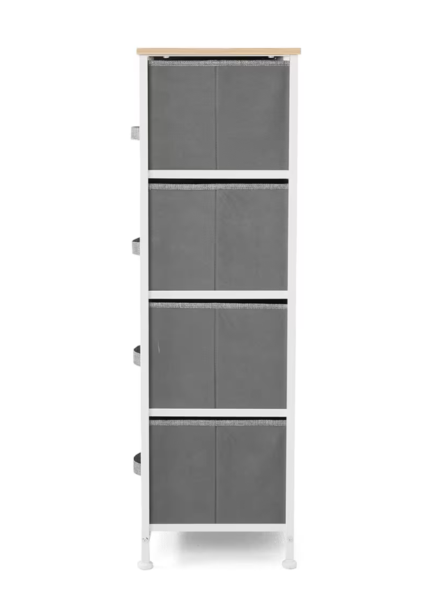 8 Drawer Chest - Grey