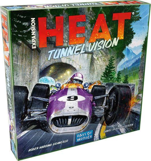 Asmodee | Days Of Wonder | Heat Tunnel Vision Expansion | Racing Strategy Game | 1+ Players, Ages 10+